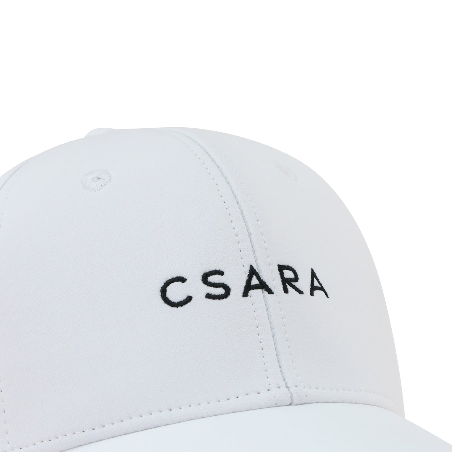 Women's golf cap with embroidery and magnetic ball marker
