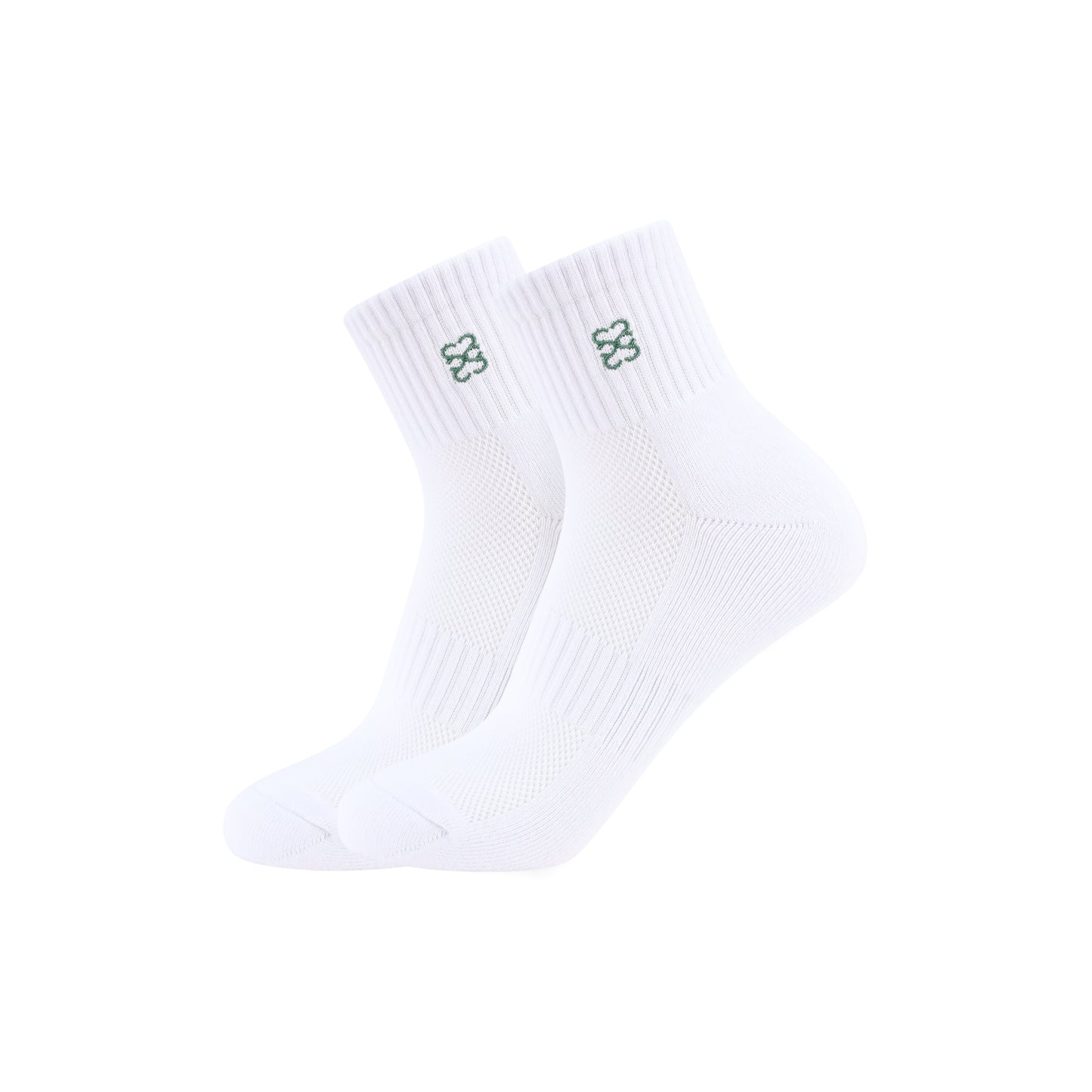 QUARTER CREW SOCKS V GREEN