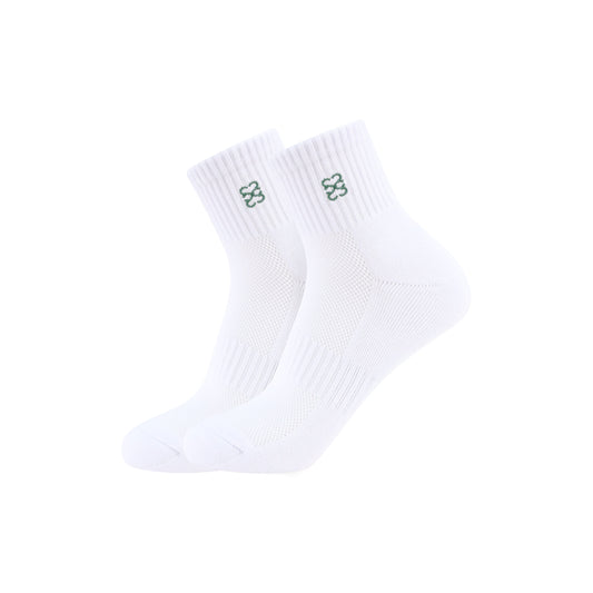 QUARTER CREW SOCKS V GREEN
