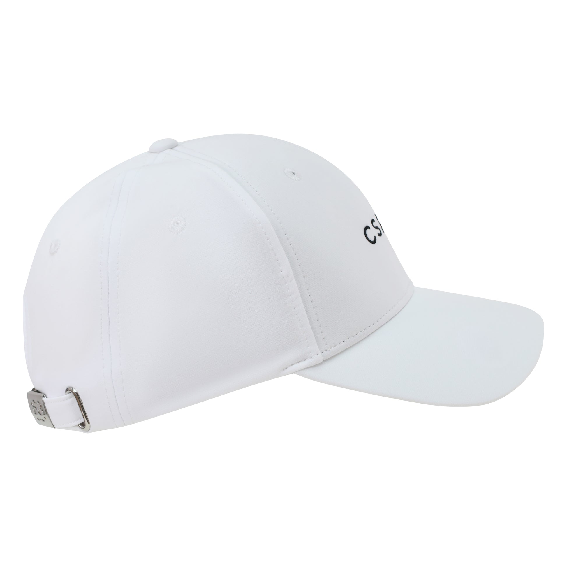 Women's golf cap with embroidery and magnetic ball marker