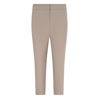 Cut out image of mocha brown trousers, front