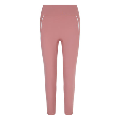 CSARA Pink Leggings with white piping detail