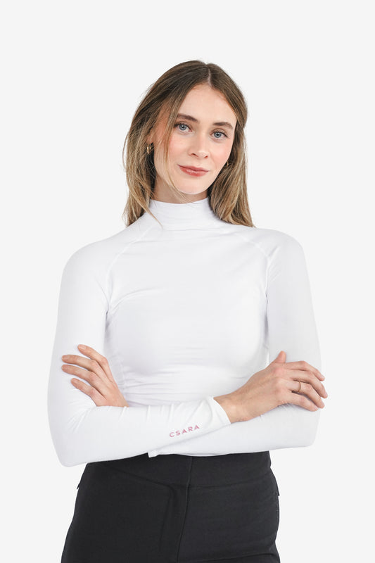 White womens base layer